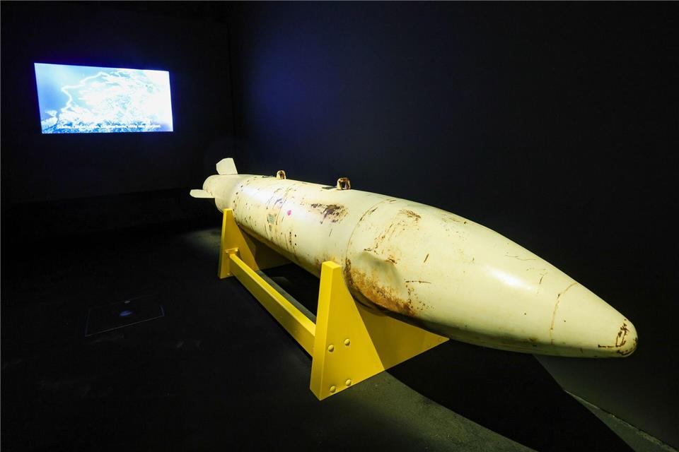 Eine Nuklearwaffe aus dem Kalten Krieg - ein Nuklearkrieg könnte für eine neue Eiszeit sorgen.Christoph Reichwein/dpa