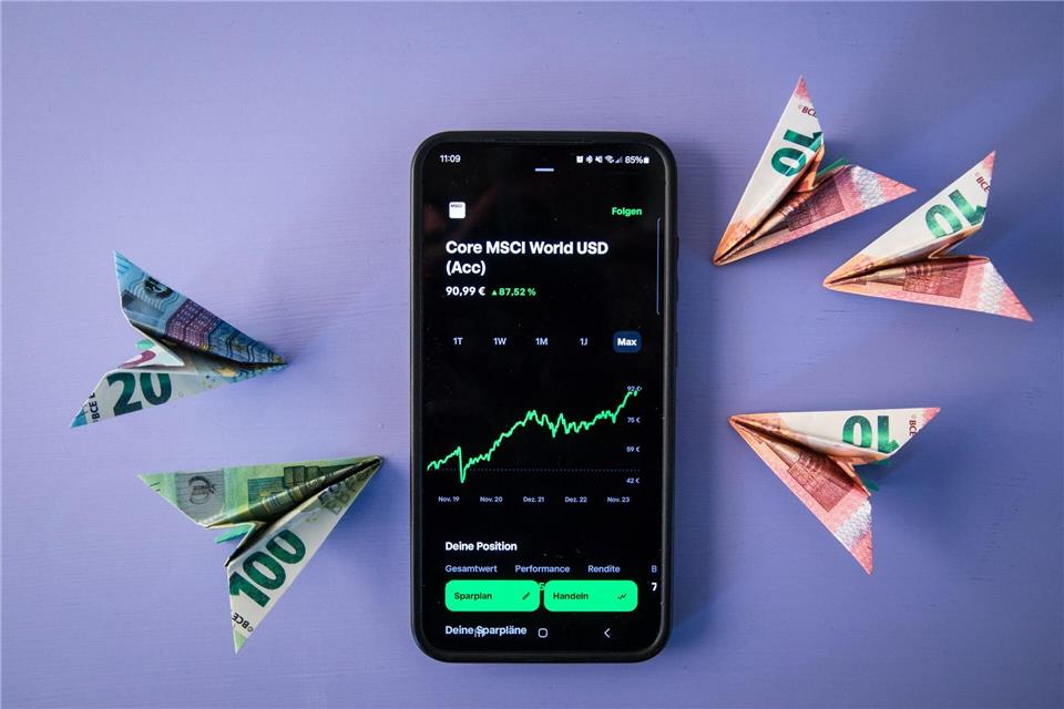 Eine Option, sein Erspartes anzulegen: in börsengehandelten Indexfonds (ETFs).picture alliance/dpa/dpa-tmn