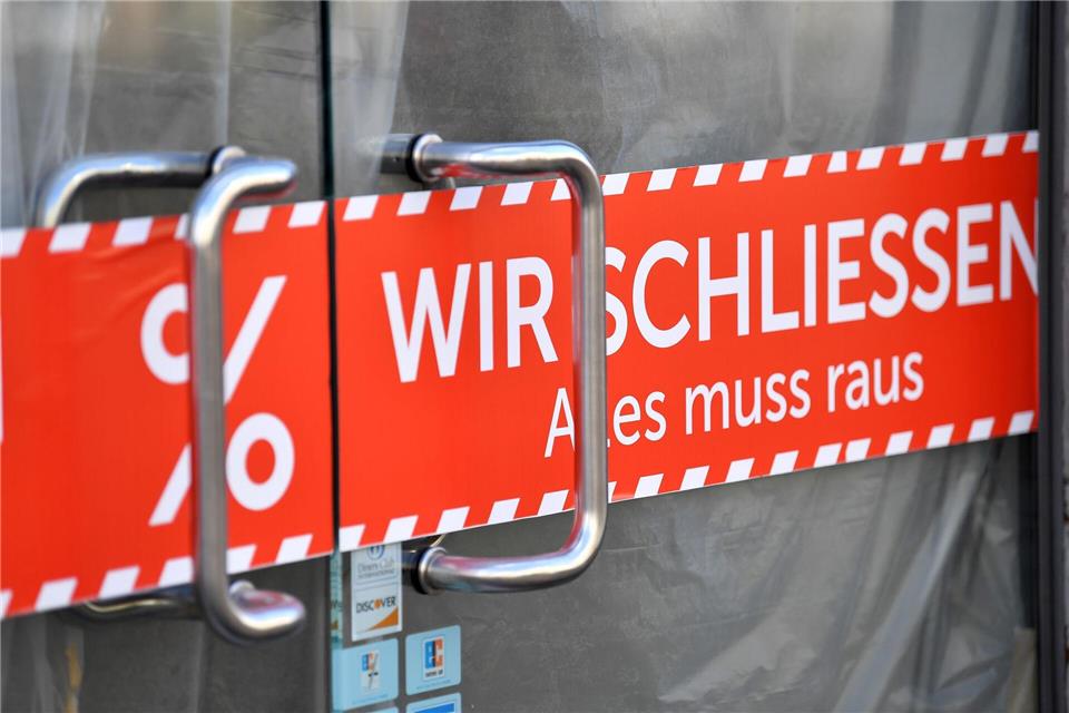 Eine Pleitewelle hat die deutsche Wirtschaft erfasst. (Archivbild) Martin Schutt/dpa-Zentralbild/dpa