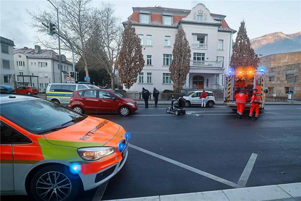 Eine Rotkreuz-Mitarbeiterin ist an der Unfallstelle vorbeigekommen und hat die Rettungskräfte verständigt.Markus Leitner/BRK Kreisverband Berchtesgadener Land/dpa