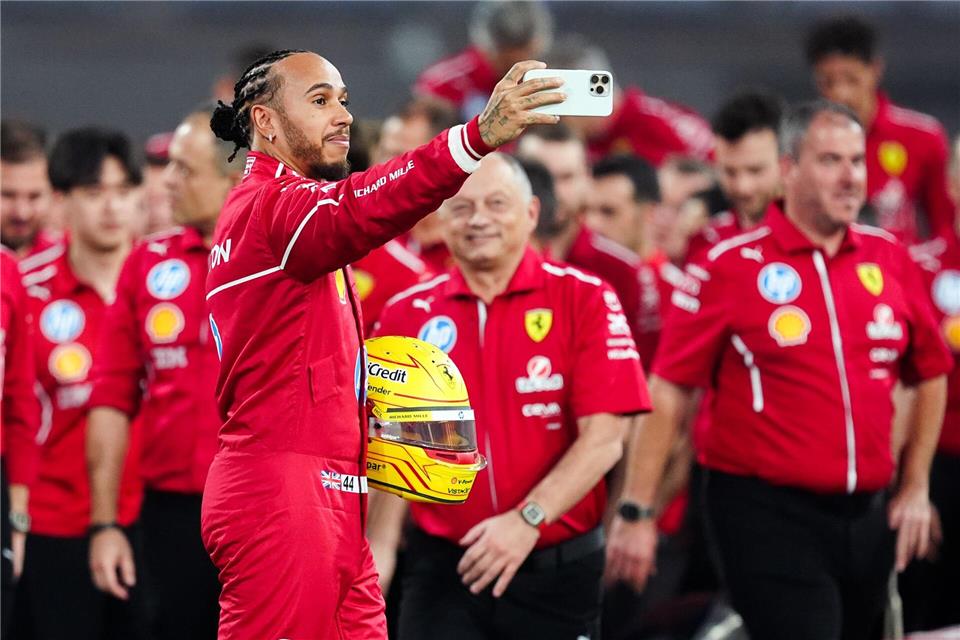 Eine Saison, wie sie sich Lewis Hamilton nicht mal in den schlimmsten Träumen ausgemalt hatte.  David Davies/PA Wire/dpa