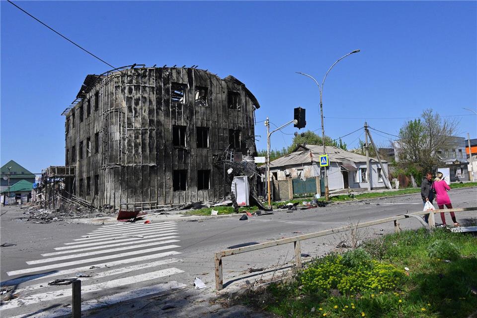 Eine Spezialeinheit des ukrainischen Militärgeheimdienstes will den Fall der strategisch wichtigen Stadt Pokrowsk aufhalten. (Archivbild)Michael Shtekel/AP/dpa