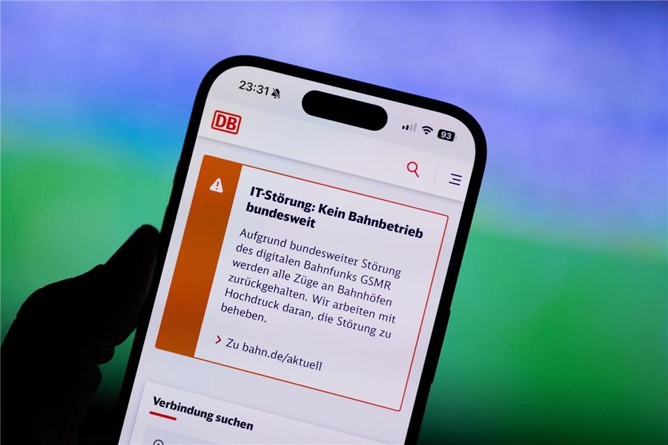 Eine Störung des Bahnfunksystems hatte drastische Folgen. Rolf Vennenbernd/dpa