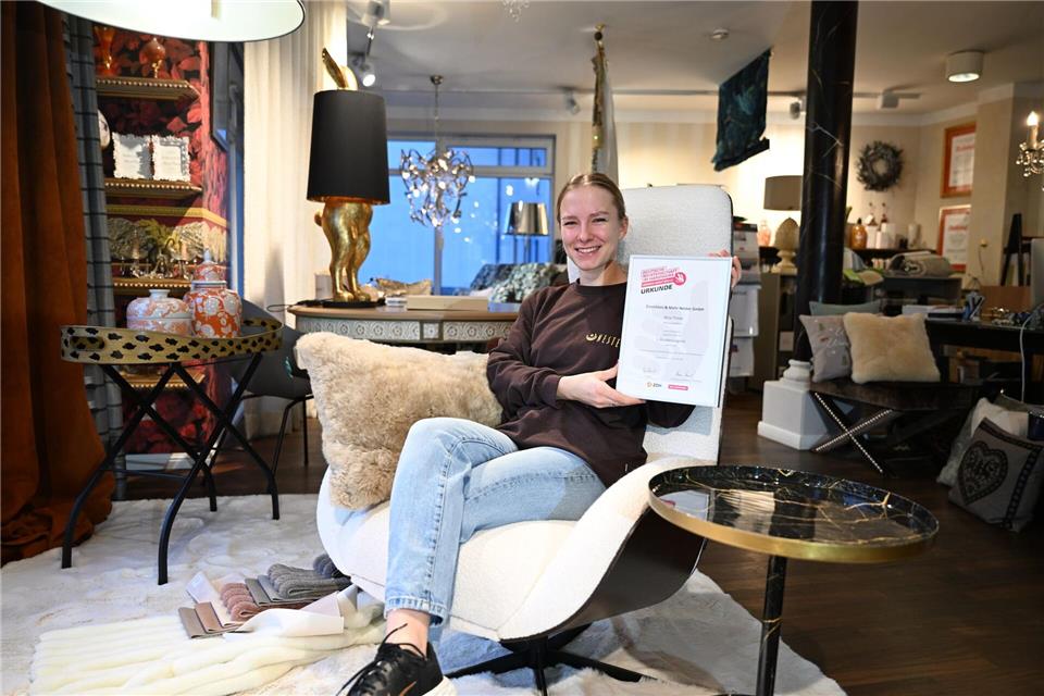 Eine Urkunde gab es auch. Felix Kästle/dpa