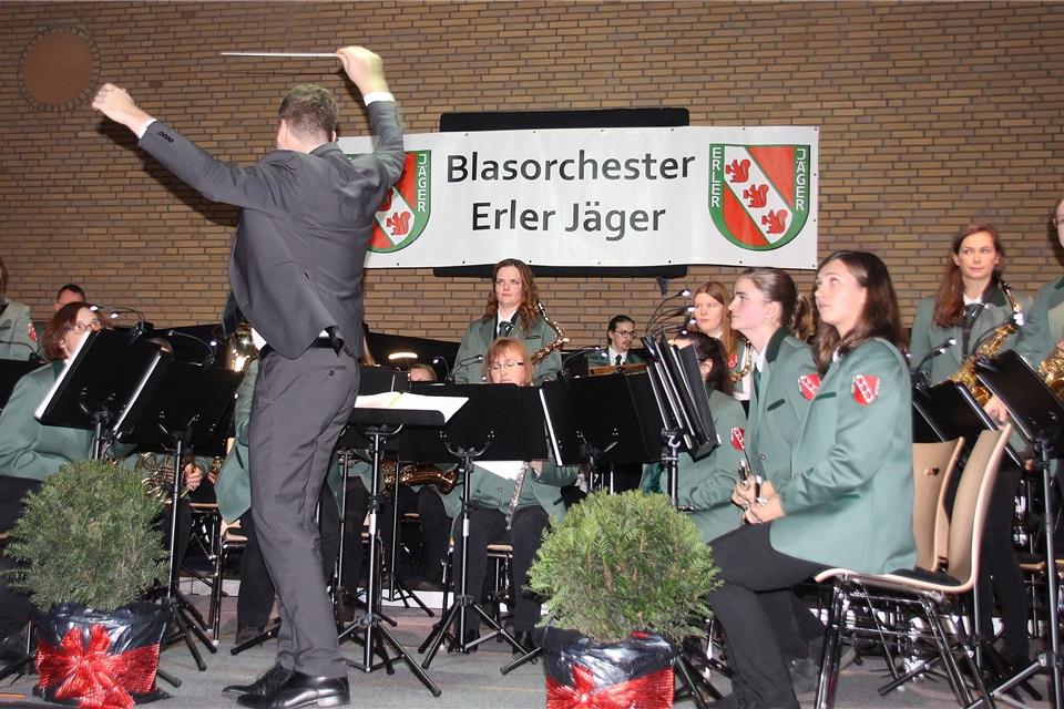 Eine breite Palette an Musikrichtungen hatten die Erler Jäger vorbereitet. 