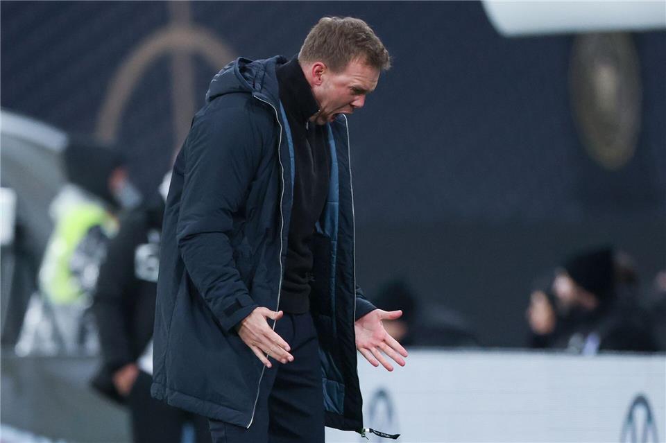 Eine fußballerische Erlösung auch für Nagelsmann. Jan Woitas/dpa