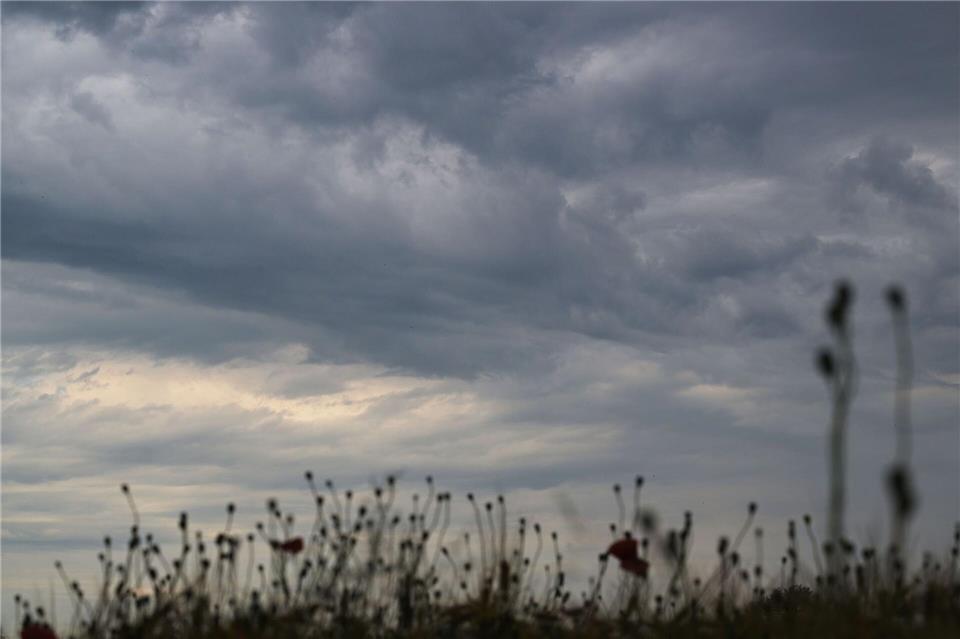 Eine graue Wolkendecke hängt über Norddeutschland. (Archivbild)Michael Bahlo/dpa