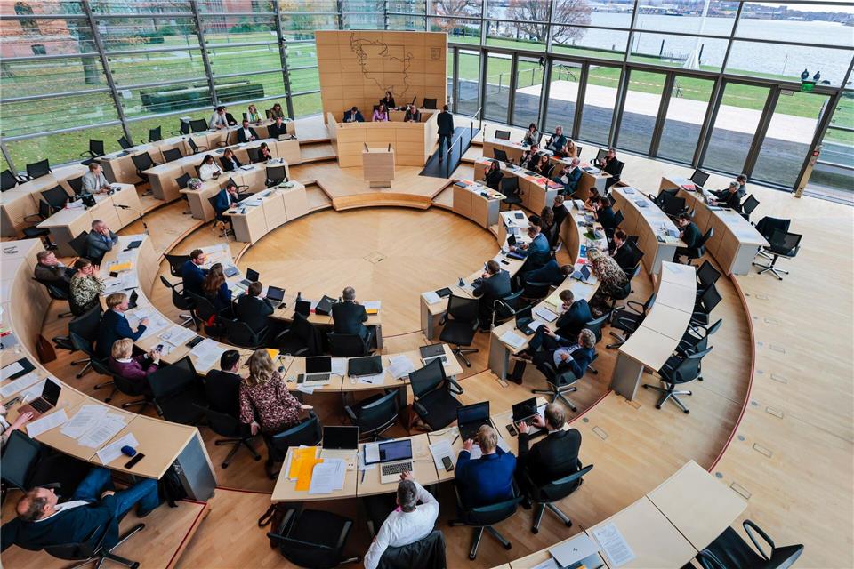 Eine große Mehrheit der Abgeordneten stimmt für Verfassungsänderungen. (Archivbild)Frank Molter/dpa