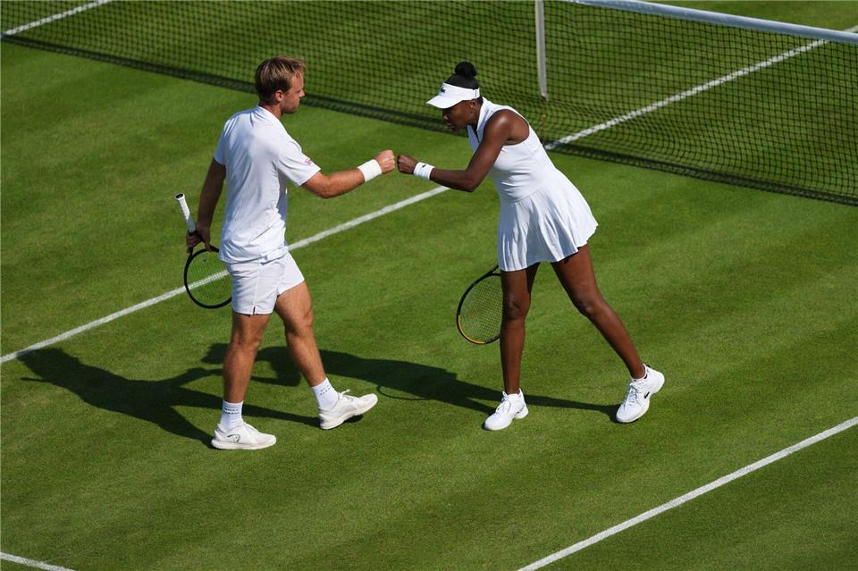 Eine spezielle Konstellation: Kevin Krawietz wurde vom Ehemann von Venus Williams angefragt.Kirsty Wigglesworth/AP/dpa