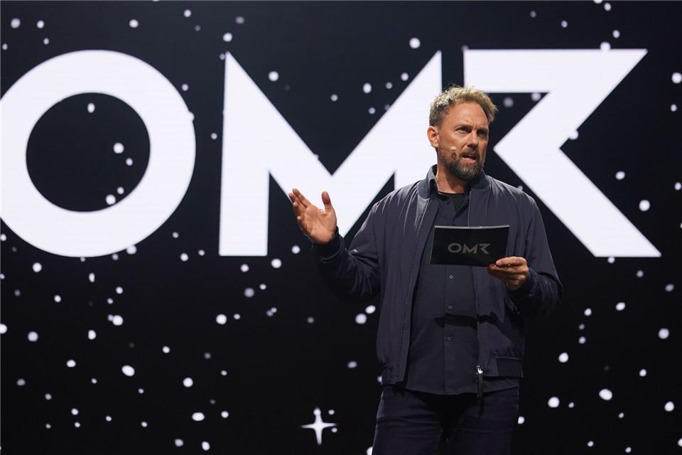Einer der Moderatoren der OMR ist Steven Gätjen.Marcus Brandt/dpa