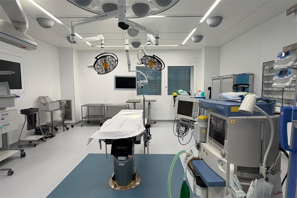 Einer der beiden neuen, hochmodernen Operationssäle am St. Marien-Hospital Borken.
