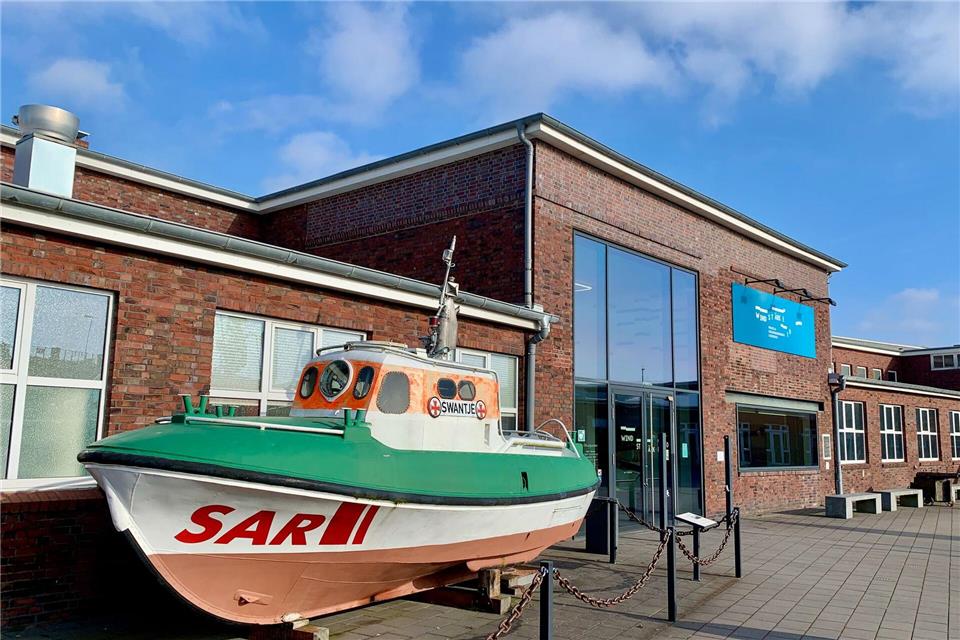 Eingang des Museums „Windstärke 10“ in Cuxhaven.Wolfgang Stelljes/dpa-tmn