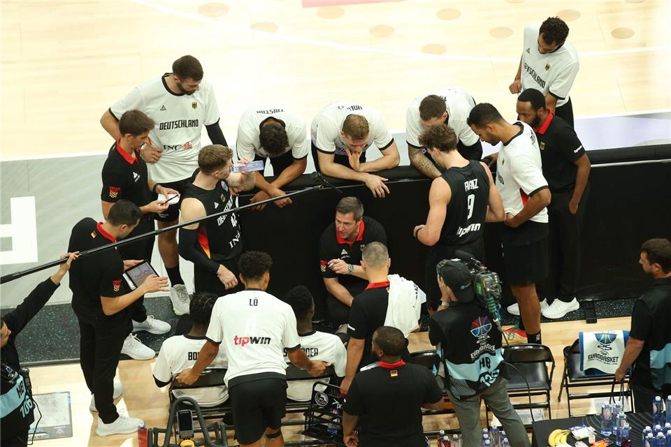 Eingeschworenes Team: Weltmeister Deutschland peilt EM-Gold an.Matthias Stickel/dpa