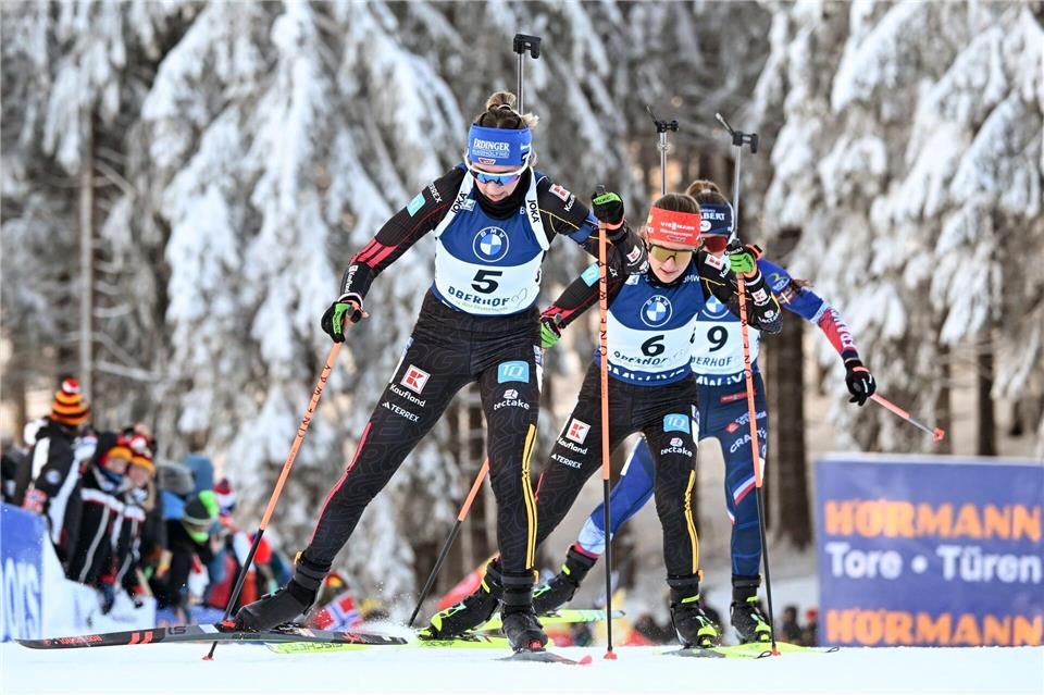 Einmal mehr die beste Deutsche: Franziska PreußHendrik Schmidt/dpa