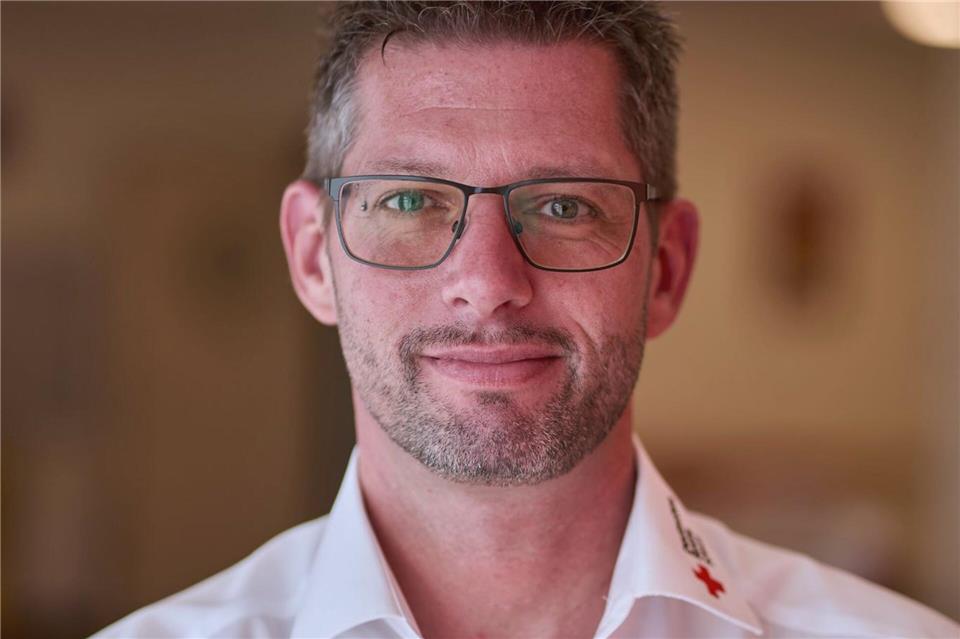 Einrichtungsleiter Eck war selbst jahrelang Pflegekraft. Sascha Ditscher/dpa