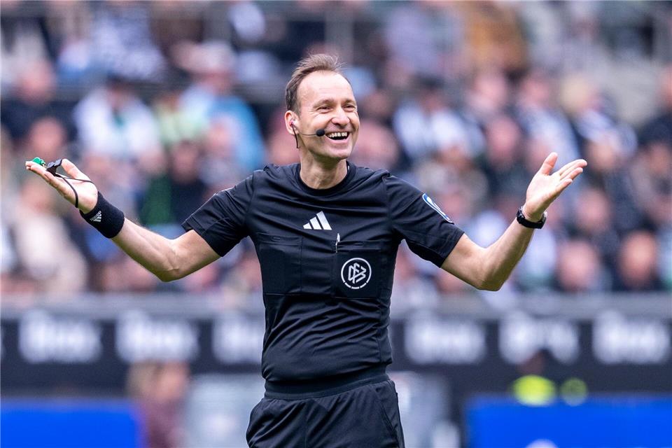 Einsatz im WM-Finale: Der deutsche Schiedsrichter Bastian Dankert.David Inderlied/dpa