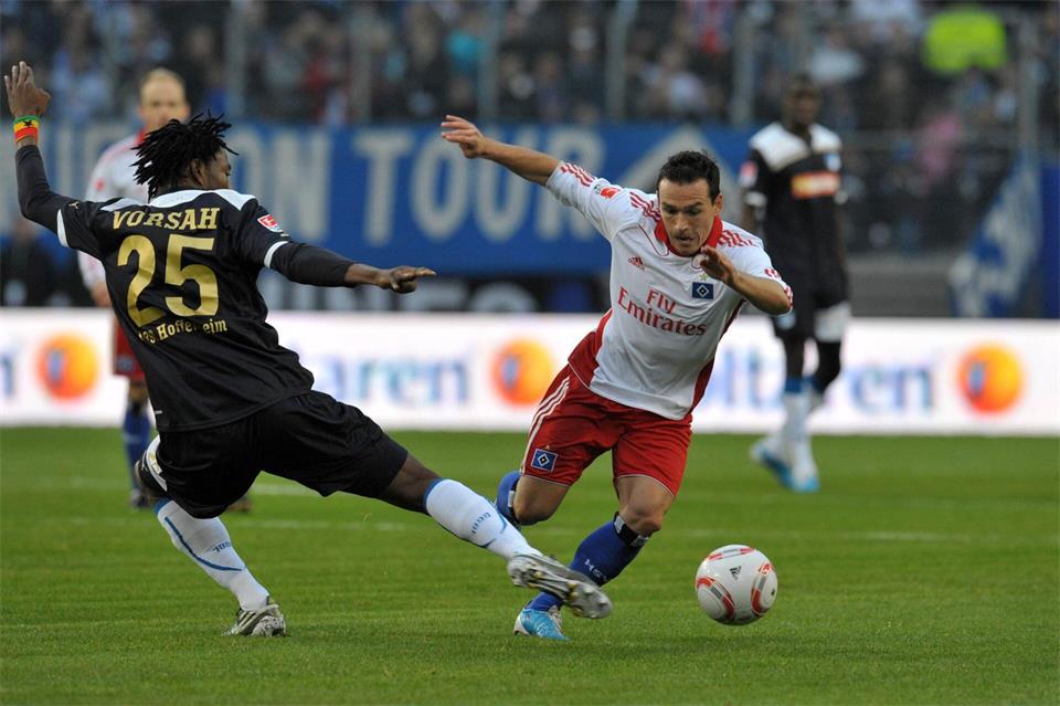 Einst Dribbelkünstler, jetzt Kunstmaler: Ex-HSV-Profi Piotr Trochowski. (Archivbild) picture alliance / dpa