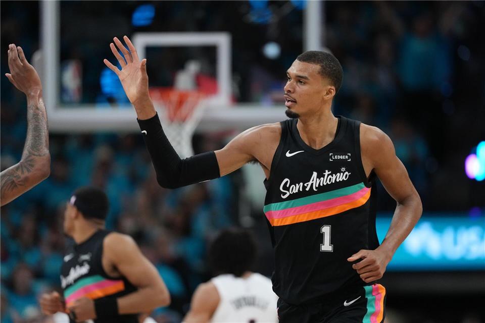 Einstimmig und erwartet: Wembanyama ist der beste Defensivspieler der NBA.Eric Gay/AP/dpa