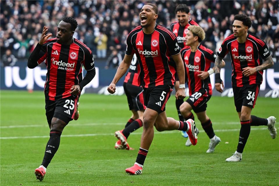 Eintracht Frankfurt möchte auch in Mainz jubeln. (Archivbild)Florian Wiegand/dpa