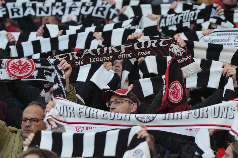 Eintracht Frankfurt trifft am letzten Spieltag der Champions-League-Ligaphase auf Tottenham Hotspur. (Archivbild)Marc Schüler/dpa