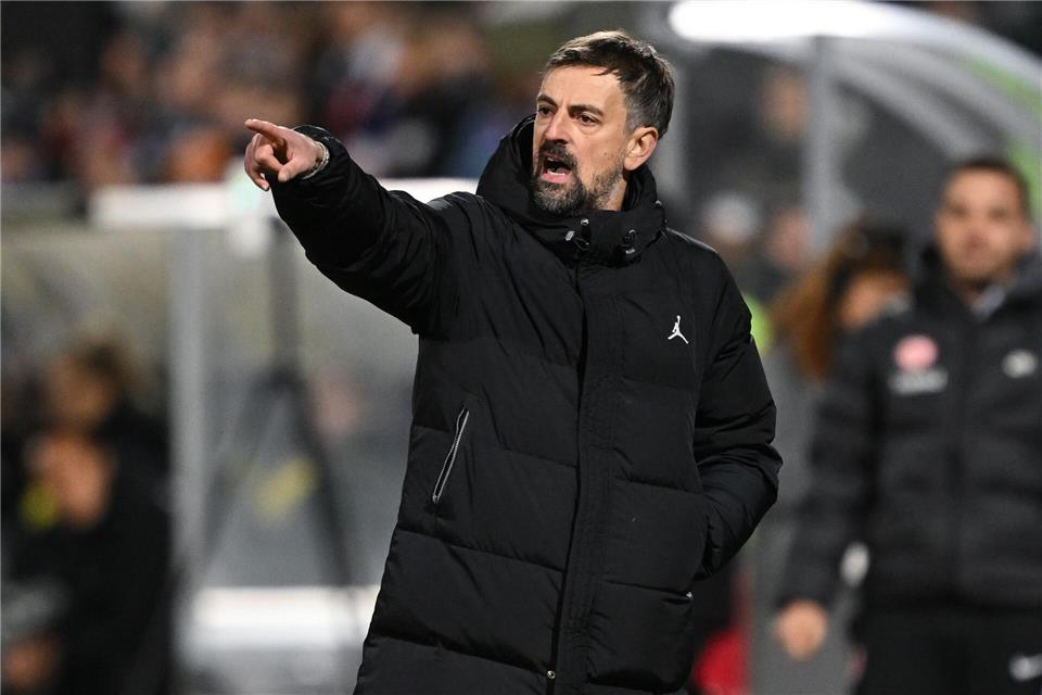 Eintracht-Trainer Niko Arnautis.Arne Dedert/dpa