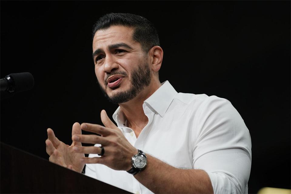 El-Sayed gehört zu den prominentesten Kandidaten im Midterms-Wahlkampf. (Archivbild)Paul Sancya/AP/dpa