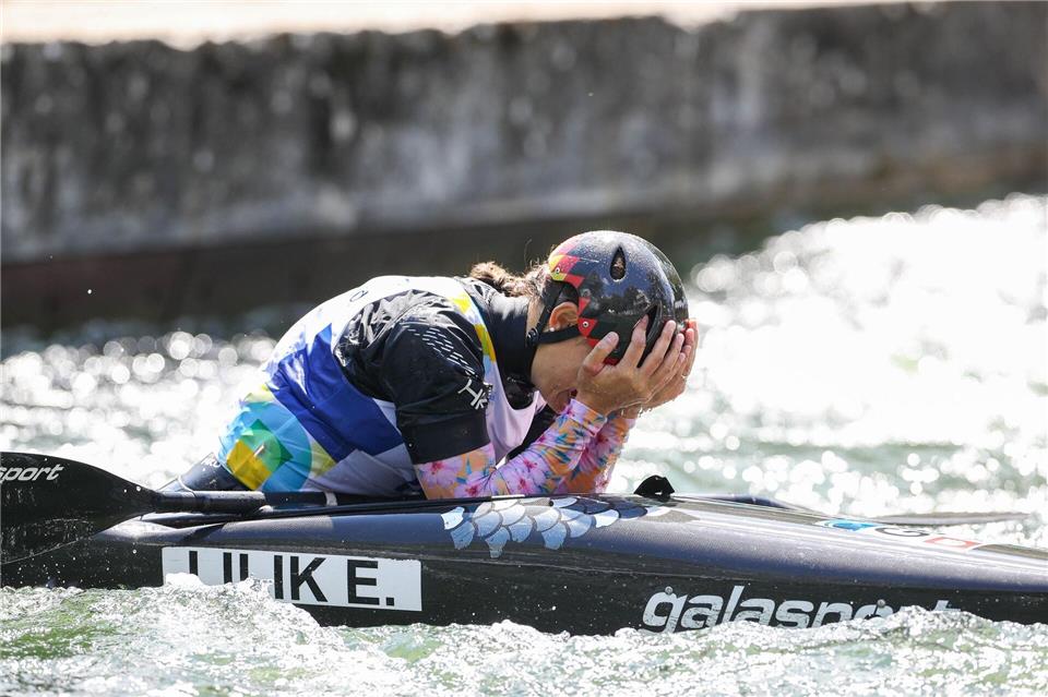Elena Lilik aus Deutschland verpasst bei der WM in Australien im Canadier das Finale. (Archivbild)Christian Kolbert/Kolbert-Press/dpa
