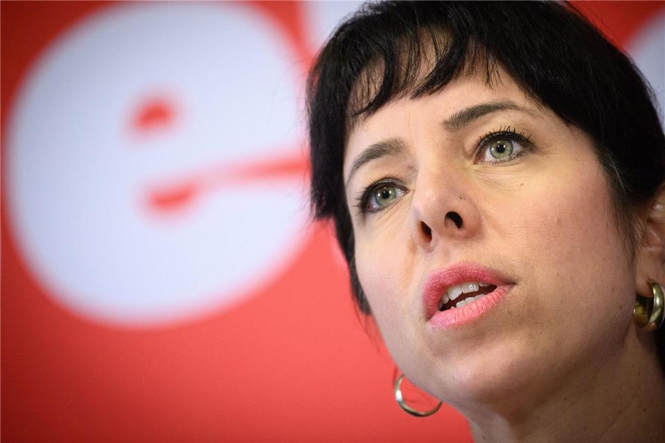 Elif Eralp führt die Berliner Linke in die Abgeordnetenhauswahl. (Archivbild)Bernd von Jutrczenka/dpa