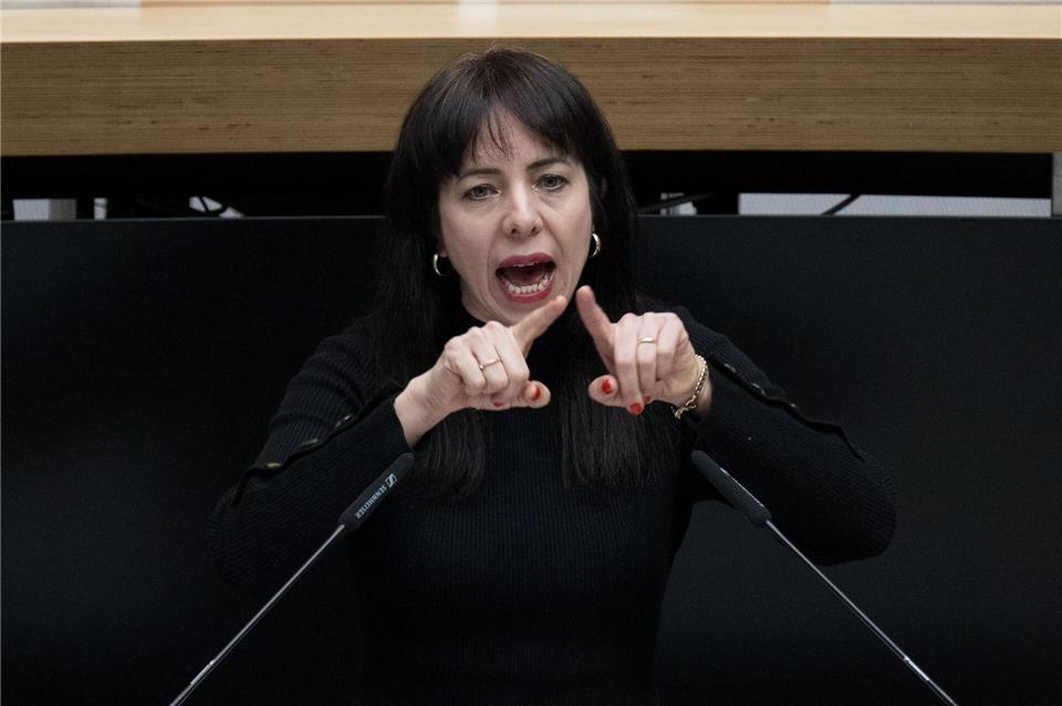 Elif Eralp ist seit 2021 Mitglied des Berliner Abgeordnetenhauses. (Archivbild)Sebastian Christoph Gollnow/dpa