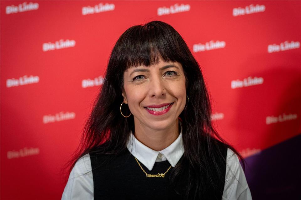Elif Eralp soll die Berliner Linken in den Wahlkampf führen.Soeren Stache/dpa