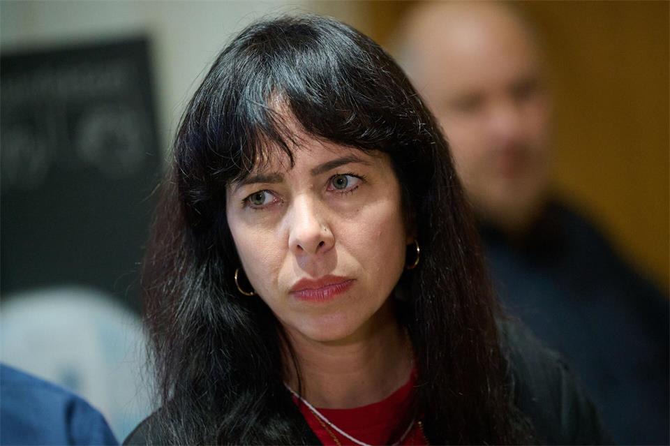 Elif Eralp will für die Linke in das Rote Rathaus in Berlin einziehen. (Archivbild) Sebastian Gollnow/dpa