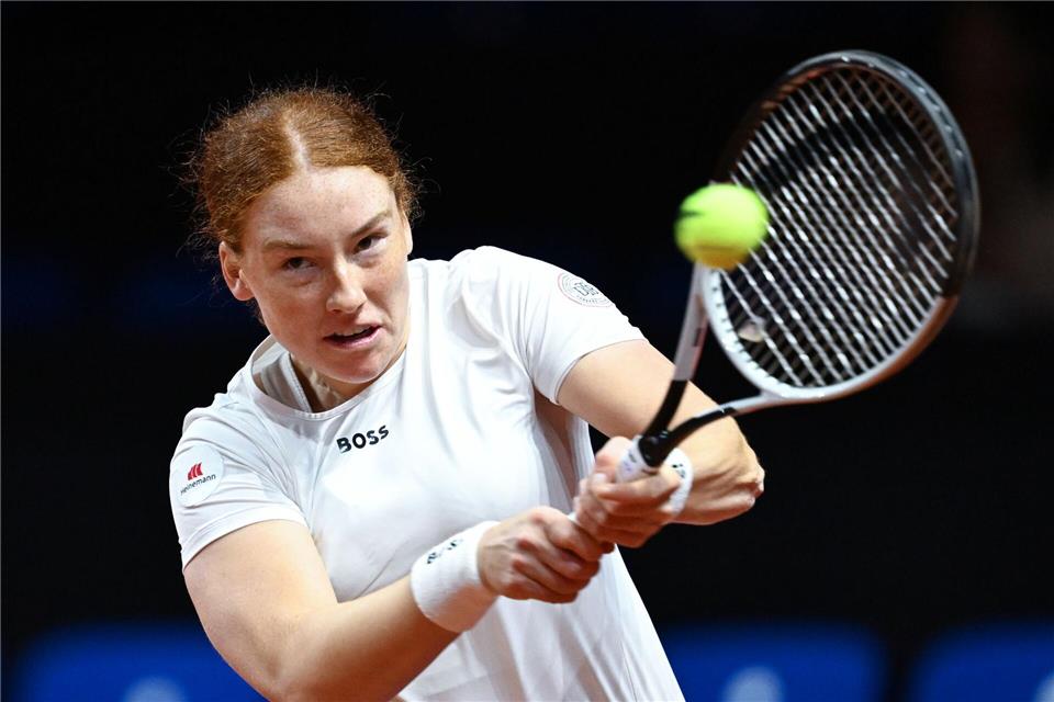 Ella Seidel darf beim Masters in Cincinnati weiter jubelnBernd Wei�brod/dpa