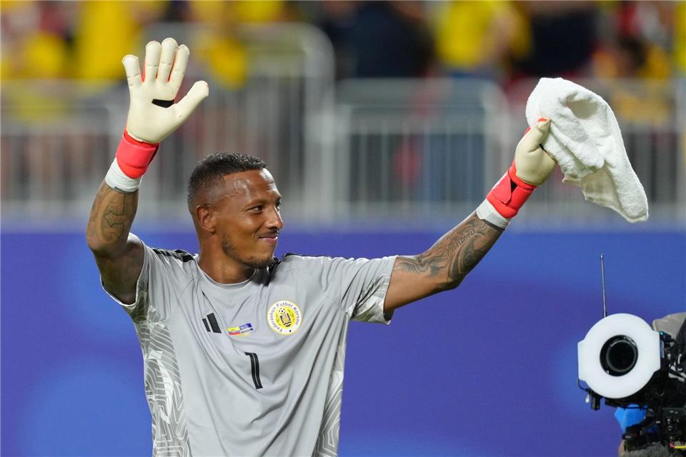Eloy Room war gegen Ecuador einfach nicht zu bezwingen.Ed Zurga/AP/dpa