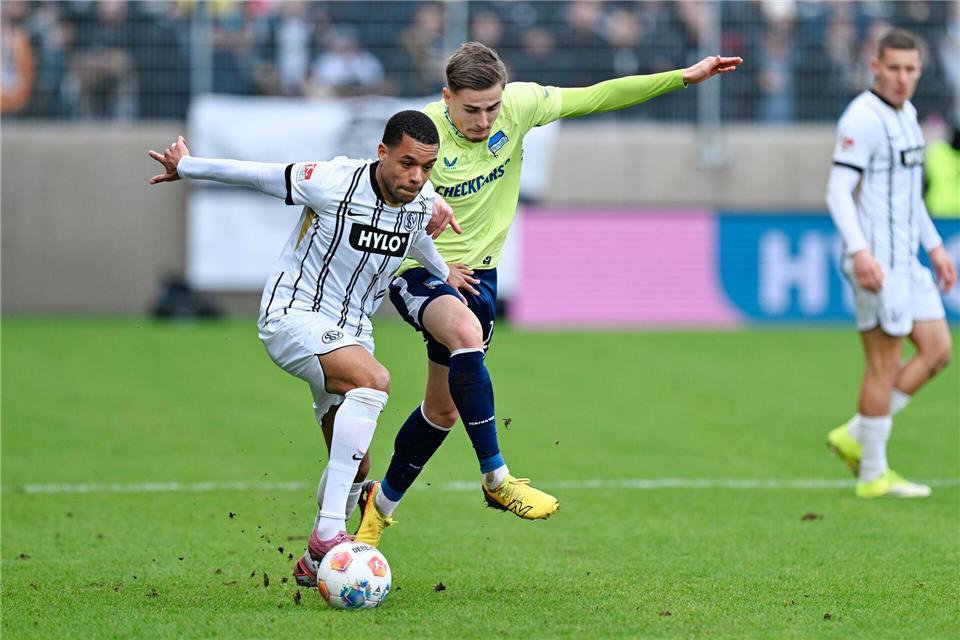 Elversberg verliert gegen Hertha.Uwe Anspach/dpa