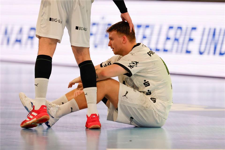 Emil Madsen vom THW Kiel wurde in Kopenhagen am rechten Knie operiert.Frank Molter/dpa