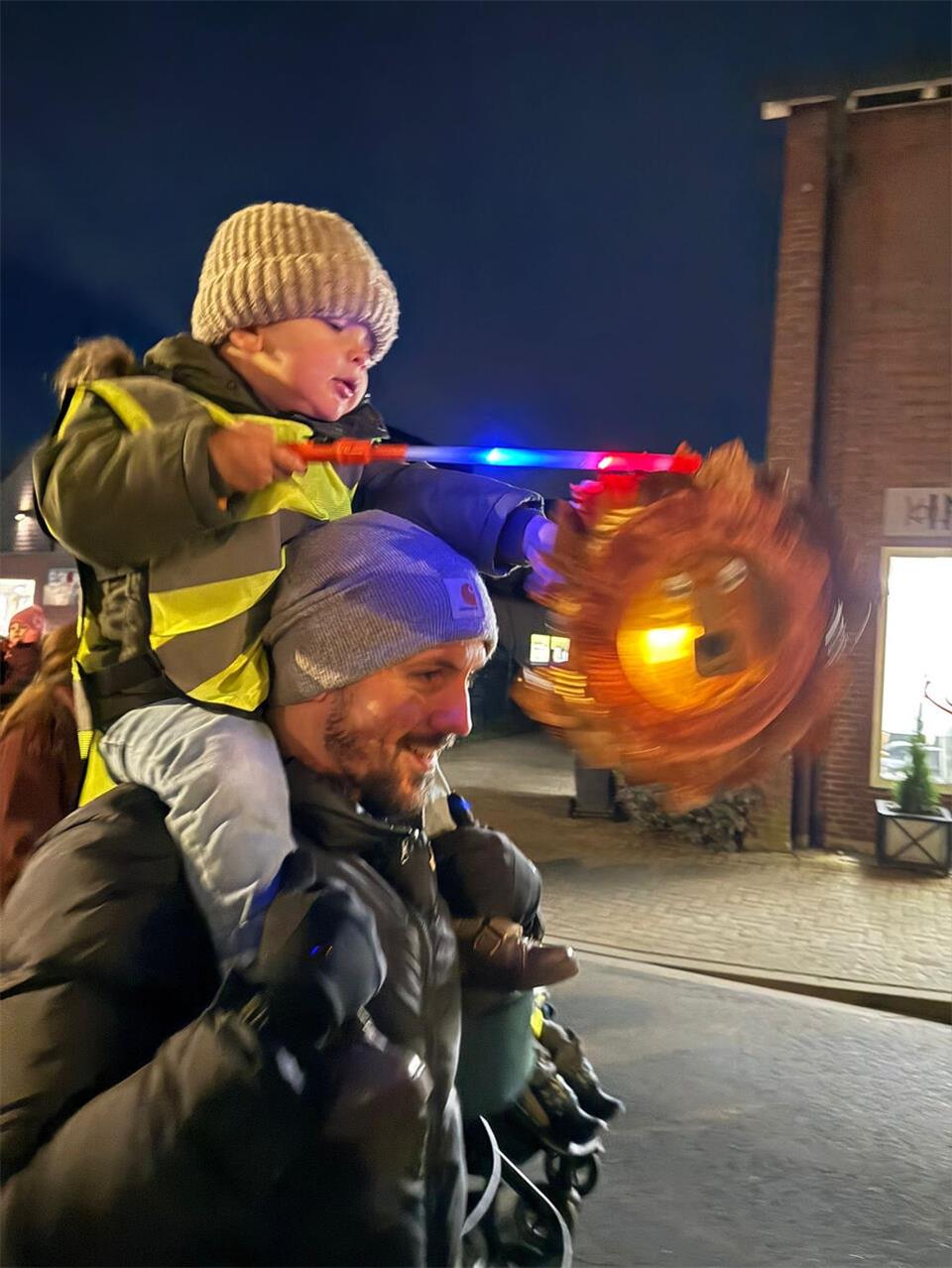 Emil war am Donnerstagabend gemeinsam mit seinen Eltern und Großeltern beim Niko...