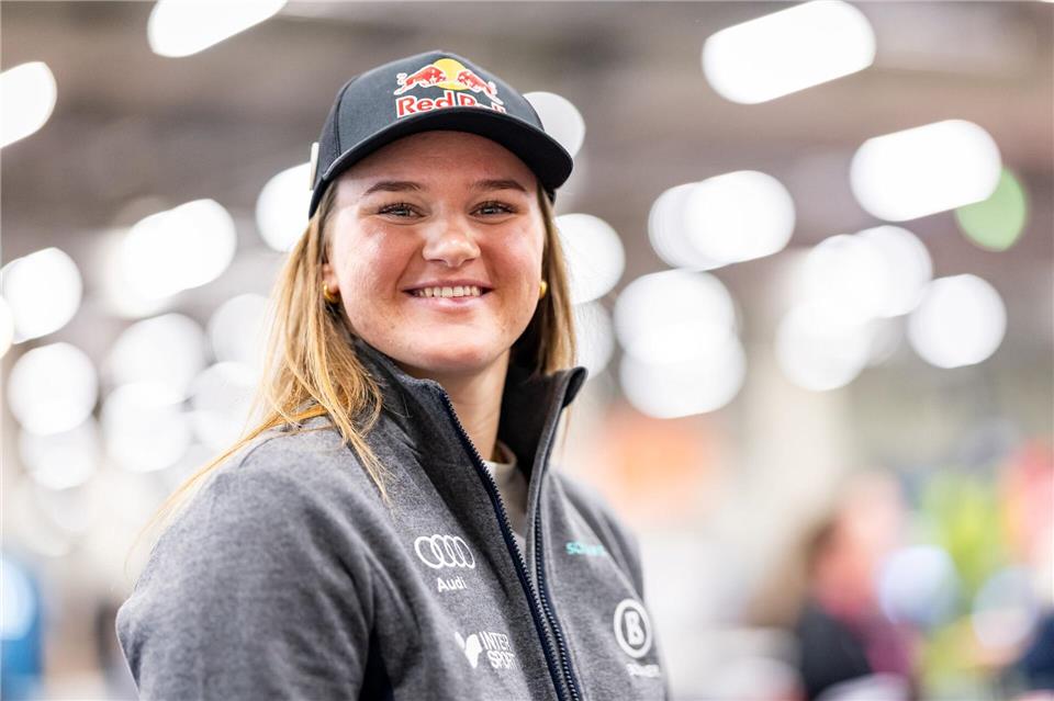 Emma Aicher ist die größte Zukunftshoffnung des Deutschen Skiverbands. (Archivfoto)Daniel Karmann/dpa