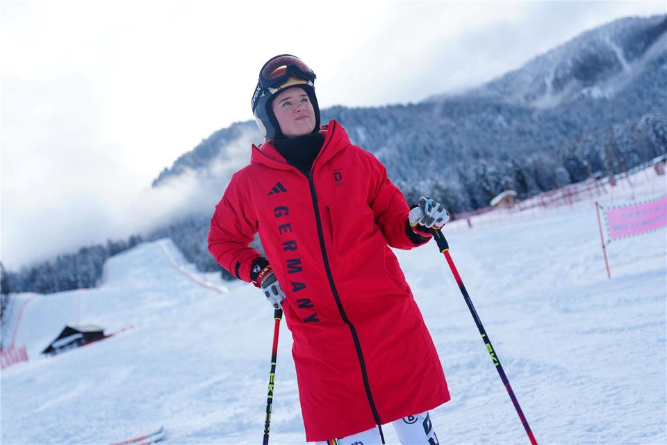 Emma Aicher will schon bei diesen Spielen Medaillen sammeln.Michael Kappeler/dpa