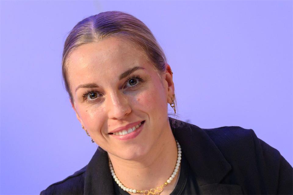 Emma Hinze und Maximilian Levy haben geheiratet. (Archivbild)Patrick Pleul/dpa