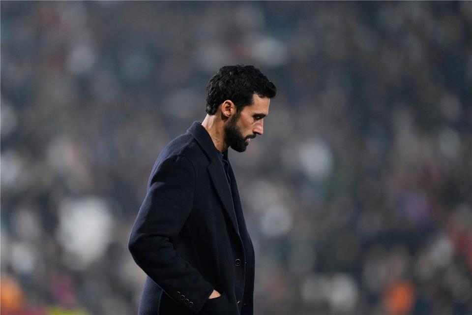 Empfindliche Niederlage für Reals neuen Trainer Álvaro Arbeloa.Jose Breton/AP/dpa