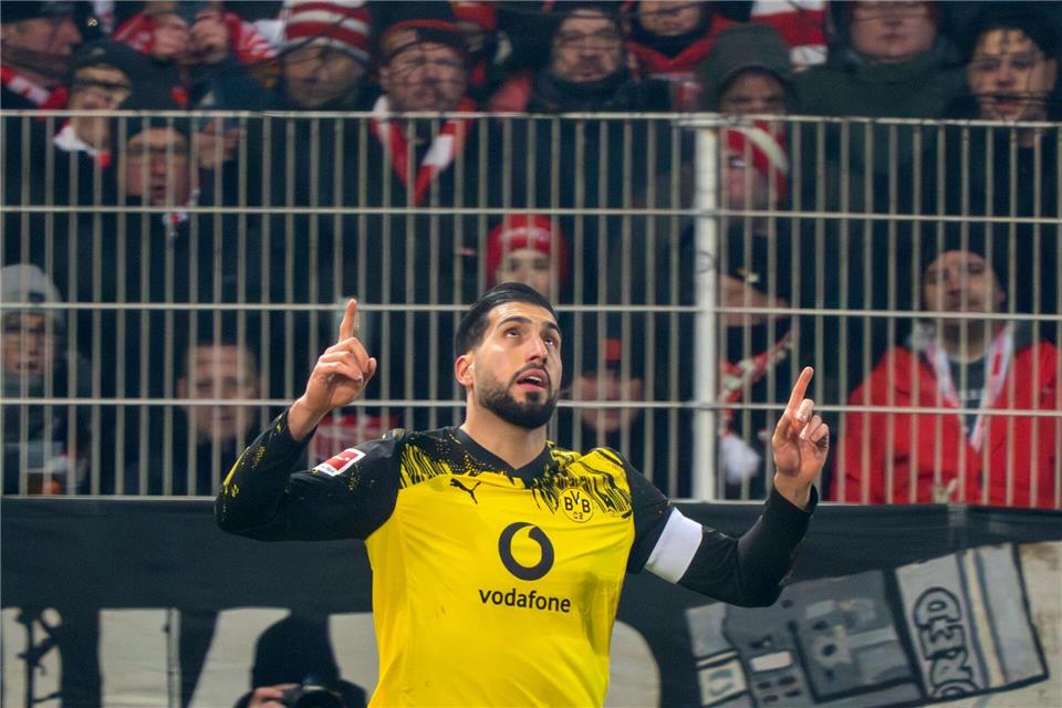 Emre Can bleibt bei Borussia Dortmund.Soeren Stache/dpa