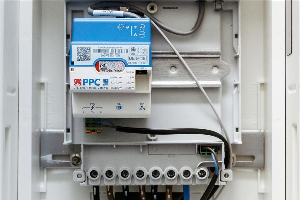 EnBW rechnet mit mehr digitalen Stromzählern in der Zukunft. (Foto Archiv)picture alliance/dpa