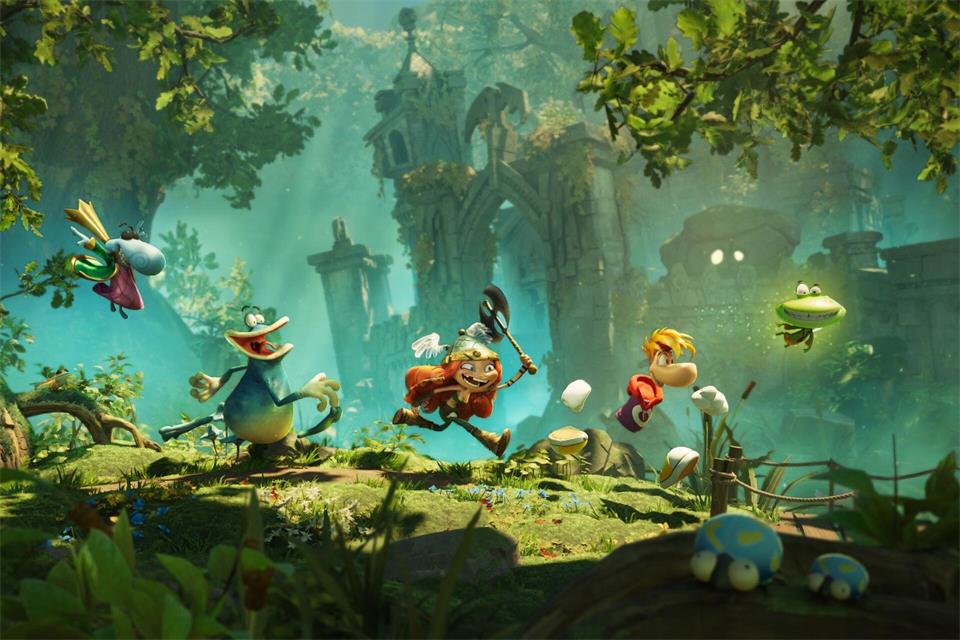 Endlich wieder Frieden auf der Lichtung der Träume: Mehr wollen Rayman und seine Freunde gar nicht.Ubisoft/dpa-tmn