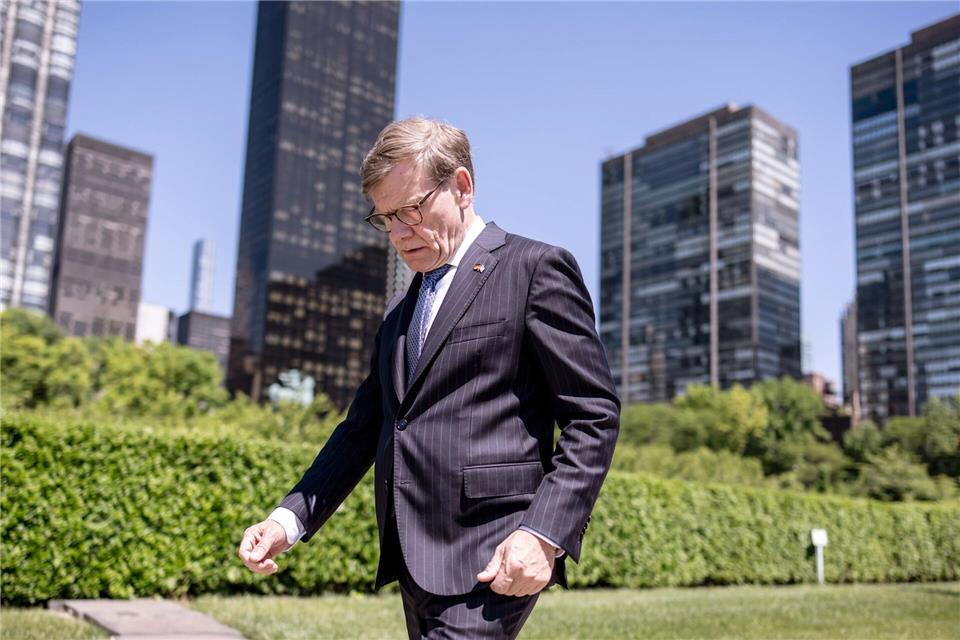 Endspurt in New York - Außenminister Wadephul auf Stimmenfang vor der Wahl in den UN-Sicherheitsrat.Michael Kappeler/dpa