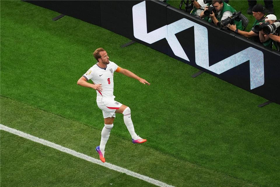 England siegte mit 4:2 gegen Kroatien.Martin Rickett/PA Wire/dpa