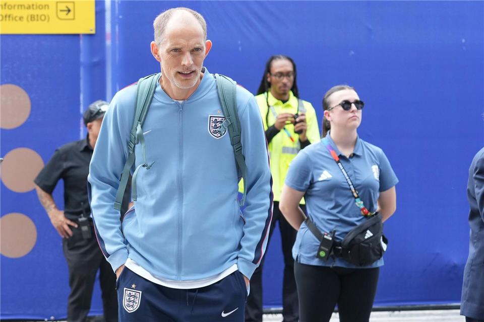 Englands Trainer Thomas Tuchel.Marta Lavandier/AP/dpa