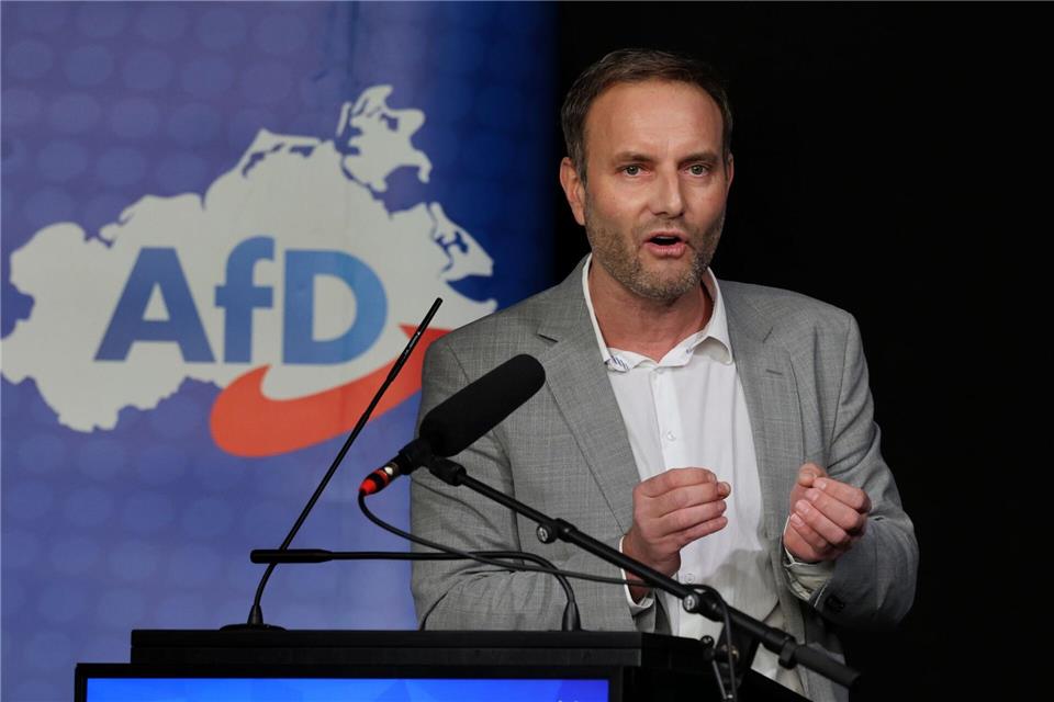 Enrico Schult setzte sich in einer Kampfabstimmung um Listenplatz eins durch.Bernd Wüstneck/dpa