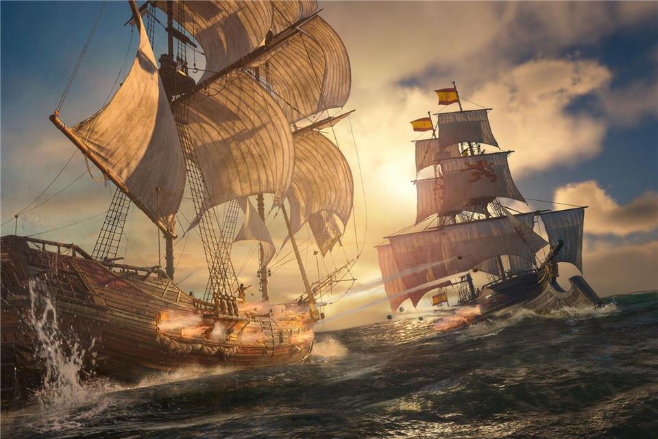 Enterkämpfe gehen nahtlos vom Kanonenfeuer in den Säbelkampf über, und auch hier ohne die Laderuckler der 2013er-Version.Ubisoft/dpa-tmn