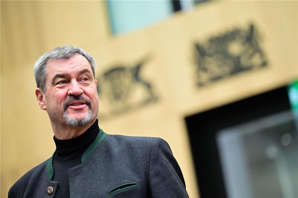 Er ist seit 2018 bayerischer Ministerpräsident und seit 2019 CSU-Chef: Markus Söder. (Archivbild)Sebastian Gollnow/dpa