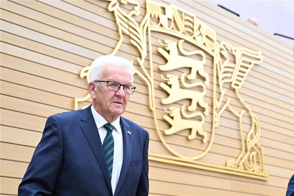 Er sei ein leidenschaftlicher Parlamentarier, sagt Kretschmann.Bernd Weißbrod/dpa